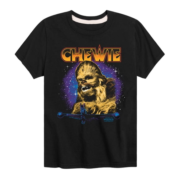 Star Wars - Chewie Hair Metal - Toddler And Youth Short Sleeve Tee