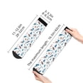 thumbnail image 4 of Pofeuu Undersea Animals Print 30cm Socks, Adult Running Hiking Socks for Youth and Adult, 4 of 7