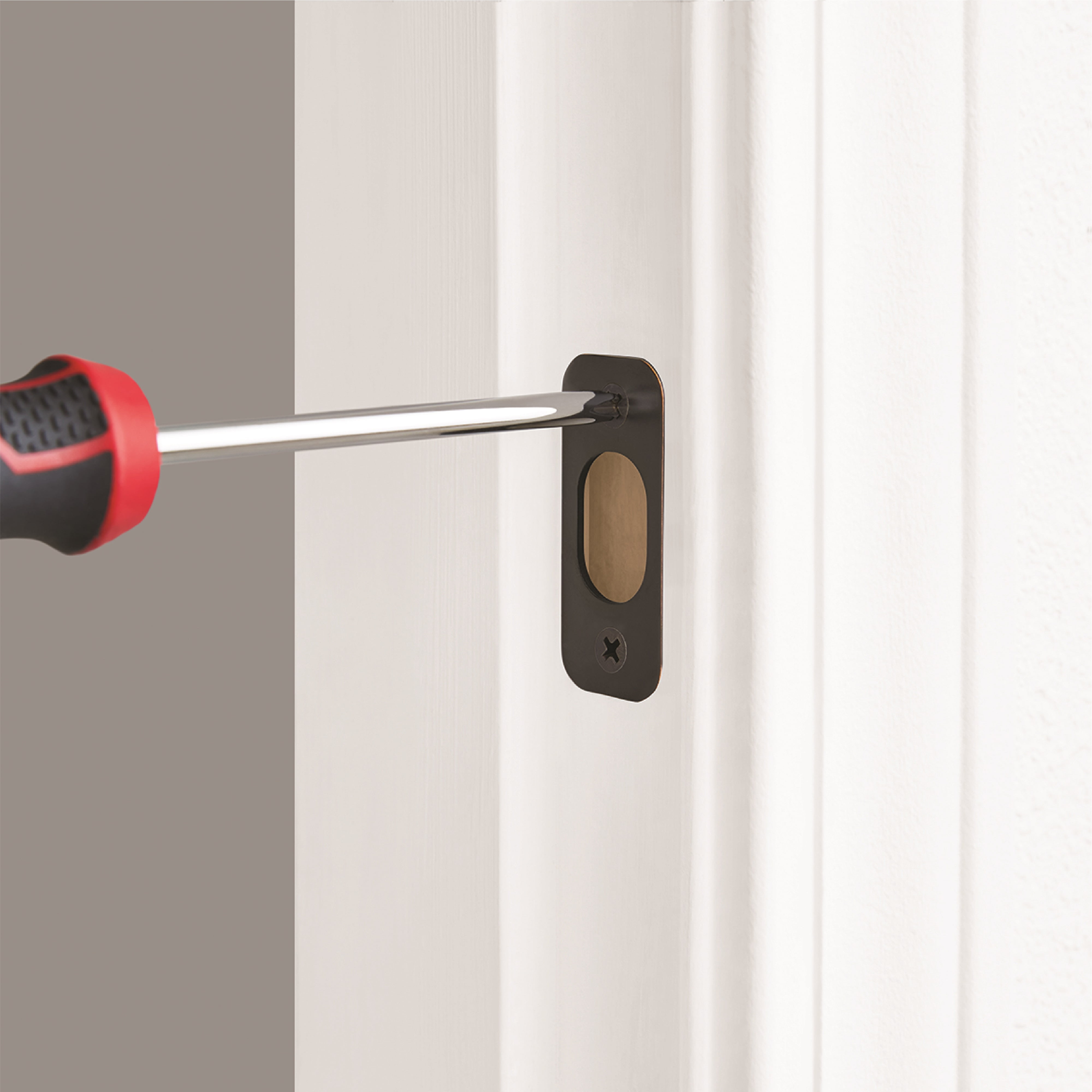 Hyper Tough Keyed Entry Doorknob and Deadbolt Twin Combo Pack, Oil Rubbed Bronze