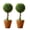 2, variant on 8“ Artificial Boxwood Grass Small Fake Plant with Potting, Herbage Tabletop, Shelf Decorations, Faux Plant for Indoor & Home Decor