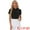 Black, variant on Stand Collar Short Sleeve Office Work Shirt Bodysuits L Blue