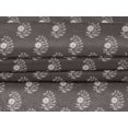 thumbnail image 5 of oneOone Velvet Dark Chocolate Fabric Block Craft Projects Decor Fabric Printed By The Yard 58 Inch Wide-S4, 5 of 5