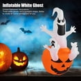 thumbnail image 3 of Decoración Inflable Fantasma Inflable de Halloween con Luz LED para Decoración de Césped de Jardín Al Aire Libre ANGGREK  Otros, 3 of 8