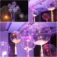 thumbnail image 2 of Christmas clearance！18 inch Luminous Latex Balloon LED Colorful Balloon Home Decoration Christmas  Party Wedding House Decoration + String Of Lights, 2 of 12