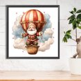 thumbnail image 1 of Pintura de diamante 5D DIY taladro redondo completo globo aerostático Santa Kit decoración del hogar FLhrweasw Nuevo, 1 of 9