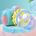 thumbnail image 5 of Bubble Machine Camera Fan Shape Bubble Blower with Music LED Lights Battery Operated Portable Outdoor Toys for Birthday Party Summer by PALIFEUR, 5 of 7