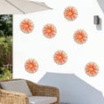 thumbnail image 5 of Metal Flower Wall Art 3D Metal Daisy Wall Decor Multiple Layer Hanging Flower Rustic Farmhouse Boho Style Decorations for Indoor Outdoor Home Living Room Office Garden, 5 of 5