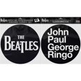 thumbnail image 1 of The Beatles John Paul George & Ringo Drop T Logo Turntable Slipmat Set, 1 of 1