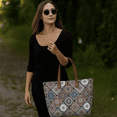 thumbnail image 2 of Sishka Multicolour Hand Crafted Printed Fabric Tote Bag – Womens Chic Handbag, Lightweight Shoulder Purse for Daily Essentials & Style, 2 of 9