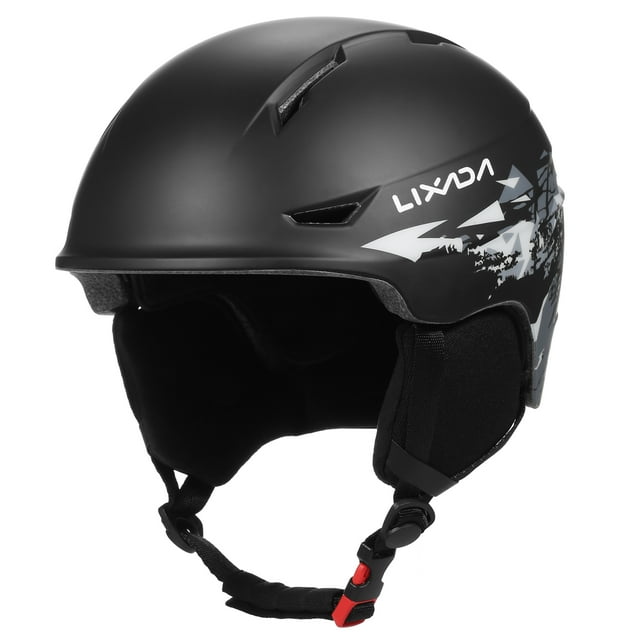 Casco de seguridad Casco de snowboard Lixada con orejera desmontable Hombres Mujeres Casco de esquí Lixada Casco de seguridad