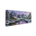 thumbnail image 2 of Trademark Fine Art 'White Christmas' Canvas Art by Geno Peoples, 2 of 3