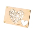 thumbnail image 2 of Elodie Wood Money Holder Handmade Money Gift Holder for Party NightStand Graduation Light Color, 2 of 8