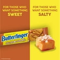 thumbnail image 4 of Butterfinger Salted Caramel Flavor, Peanut Buttery Candy Bars with Salted Caramel Flavor, Gluten Free, 1.9 oz, 4 of 7