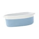 thumbnail image 5 of Cesta de cuerda de algodón Cesta de regalo vacía multiusos Cesta tejida con asa para blanco azul claro, 5 of 9