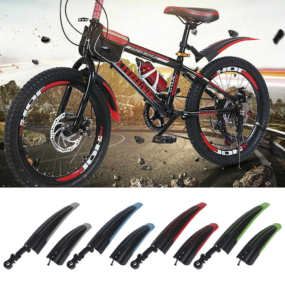 Mudguards Front & Rear Mountain Bike/bicycle Mud Guards Set for 20-26 inch Bike 