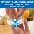 thumbnail image 4 of Pill Cutter Pill Mill- Professional Pill Splitter for Small Tablets with Centering Device, Portable Pill Cutter for Small Pills, Easy-Use Tablet Cutter for Pills, Pill Cutters for Tablets, 4 of 9