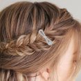 thumbnail image 4 of unbranded Barrettes Con Estilo Clip Pato En Color Plata Para Peinados Con Glamour, 4 of 7