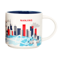 Starbucks You Are Here Series Nanjing Ceramic Mug, 14 Oz