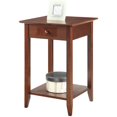 thumbnail image 3 of Convenience Concepts American Heritage Table d'Appoint Carrée, Fini Bois Espresso, 3 of 3