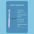 thumbnail image 3 of Xerdsx 3 Sided Autism Toothbrush Three Bristles for Special Needs Kids Soft Bristles Soft and Gentle Clean Each Tooth to Completely Cover The Toothbrush, 3 of 5