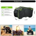 thumbnail image 7 of BIBABLYKE Waterproof Heavy Duty ATV Cover for Scooter Motorcycle Outdoor Storage Dust Rain UV Protection 210D Oxford Fabric Black, 7 of 7