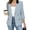 Blue, variant on Women's Casual Blazer Double Breasted Lightweight Long Sleeve Jacket Spring Summer Work Business Casual Outfits Blazer Women Casual Double Breasted Lightweight Spring Summer Hot Pink XXL