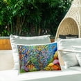 thumbnail image 3 of Stupell Industries Abstract Coral Reef Life Outdoor Printed Pillow design by Estelle Grengs, 14 x 7 x 20, 3 of 6