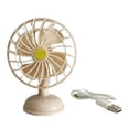 thumbnail image 3 of 1/12 Scale Dollhouse USB Rechargeable Electric Fan Simulation Desktop Fan Scene Pink, 3 of 9