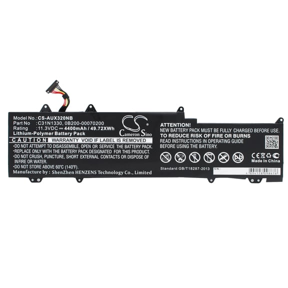 Battery for Asus Zenbook UX32LA UX32LN UX32LA-R3055 0B200-00070200 C31N1330