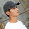 thumbnail image 3 of Baseball Cap Men/Women Distressed Washed Denim Vintage Ball Caps Adjustable Cotton Baseball Caps, 3 of 6