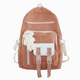 thumbnail image 1 of Mochila de Mujer Malubero Escolar Multifunción Rosa Malu1870, 1 of 3