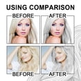 thumbnail image 4 of Tinte para el cabello gris plateado con amoníaco, vegano, con cobertura de hasta el 100% de las canas y color de larga duración para mujeres y hombres., 4 of 5