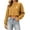 Yellow, variant on Ribbed Crop Tops for Women Spring Fall Trendy Crewneck Sweatshirt Light Casual Loose Fit Pullovers (XL, Green)