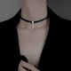 thumbnail image 3 of Gothic Cross Necklace for Women Black Choker Punk Vintage Cross Pendant Necklace Halloween Jewelry Gift for Girl, 3 of 5