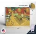 thumbnail image 2 of The Night Cafe in the Place Lamartine in Arles, Night Cafe Van Gogh, Van Gogh Wall Art, Ready To Hang for Living Room Home Wall Decor 11x14, 2 of 7
