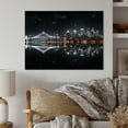 thumbnail image 2 of Designart "Maple Metropolis Luminescence" Canada Metal Wall Art Prints, 2 of 5