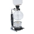 thumbnail image 4 of 3-Cup Siphon Syphon Coffee Maker Manual Coffee Maker Tabletop Glass Vacuum Siphon Coffee Brewer Black, 4 of 7