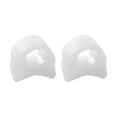 thumbnail image 4 of facefd 1/2/3/5 Toe Separator 2pcs Insoles Ring Separation Hallux Valgus Correction Pad Foot White L 5PCS, 4 of 6