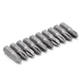 thumbnail image 3 of 10 Pcs S2 Steel Screwdriver Bits 25mm Hex Shank Torque PH2 Antislip Magnetic, 3 of 3