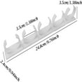 thumbnail image 3 of 4Pcs Spice Clips,Clip Strip Cabinet Rack Mounted Storage Cabinet Door Spice Bottle Hanging Clip For Cabinet Doors, 3 of 8