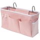 thumbnail image 1 of CHAO Bolsa organizadora de cama con gancho de préstamo, bolsa colgante, bolsa de almacenamiento para literas para libros, revistas, teléfonos móviles, almacenamiento de auriculares en la cama, 1 of 4