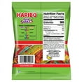 thumbnail image 2 of HARIBO Twin Snakes Gummies Original Sweet and Sour Assorted Fruit Flavor Gummy Candy, 4 oz, Share Size Peg Bag, 2 of 8