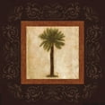 thumbnail image 2 of Mallett, Keith 26x26 Gold Ornate Wood Framed with Double Matting Museum Art Print Titled - Sago Palm, 2 of 4