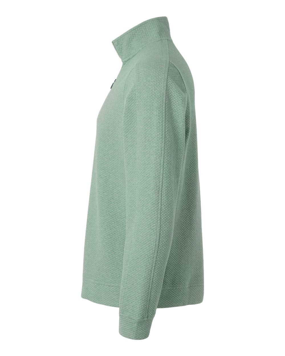 North End NE725 Men's Spirit Textured Quarter-Zip Pullover-SAGE