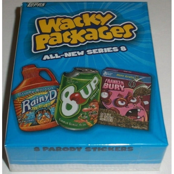 2011 Wacky Packages All New Series 8 Complete 55 Sticker Set