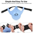 thumbnail image 3 of Hytrove Sombrero Azul Para Perro Con Ventilación Para Orejas Protección Solar Y Ajuste Cómodo, 3 of 6