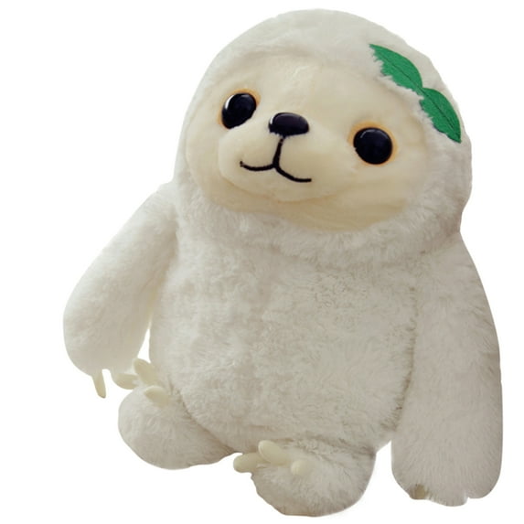 Cartoon Sloth Shaped Plush Doll Large Sloth Stuffed Animal Toys Cute Bedroom Decor Plushie Figures
