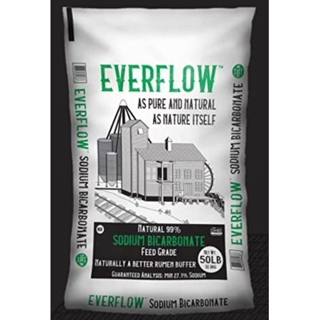 Everflow Organic Sodium Bicarbonate, Baking Soda, 50 lbs