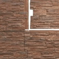 thumbnail image 3 of Ekena Millwork 45 3/4"W x 24 1/2"H x 1 1/4"D Canyon Ridge Stacked Stone, EverStone Faux Stone Siding Panel, York Town, 3 of 9