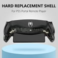 thumbnail image 4 of Shell plate for PS5 Portal, game handheld remote player ABS shell replacement, PS5 Portal front cover and rear plate accessories and repair tools-Red and black, 4 of 7